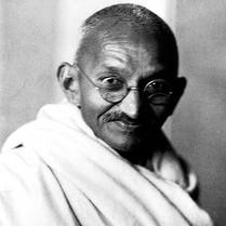 Ghandi y la no violencia