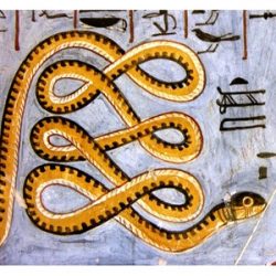 La serpiente y el aldeano