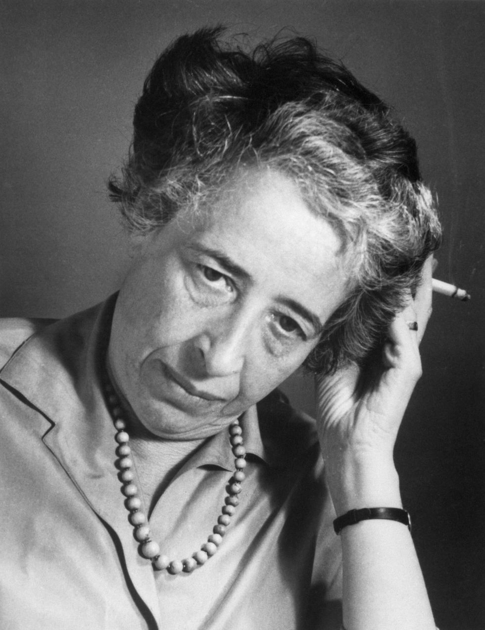 Hannah Arendt Mayor Fumando