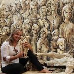 María Gómez Rodrigo: «Creando arte hoy, restaurando el arte del pasado»