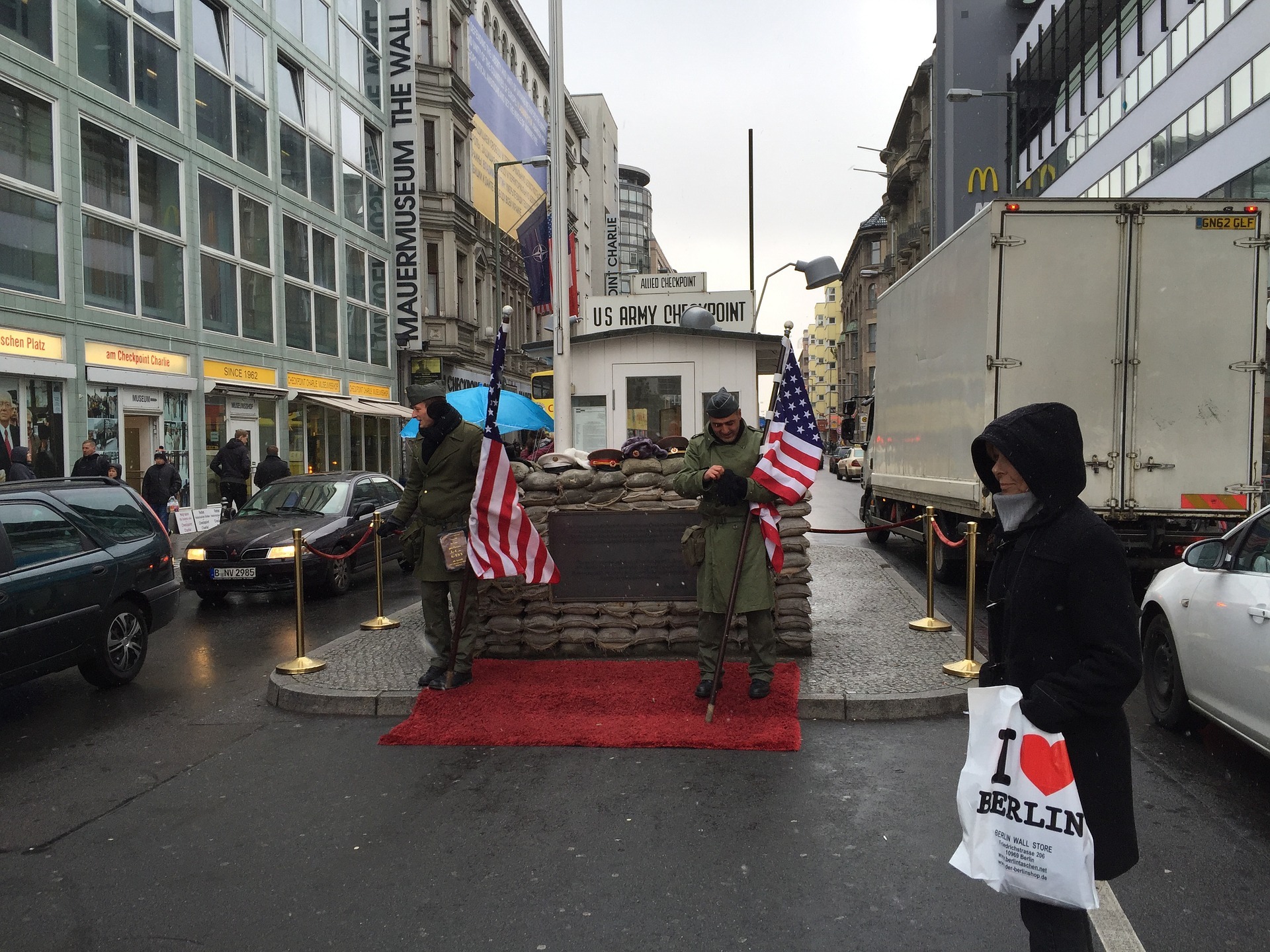 checkpoint charlie Berlín