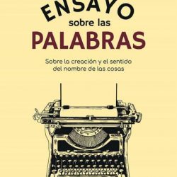 Ensayo sobre las palabras, de Fátima Gordillo