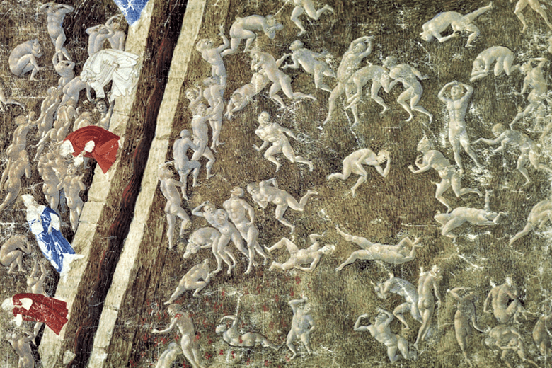 algas marinas Imposible Plantación Los diseños de Botticelli de la Divina comedia - Revista Esfinge