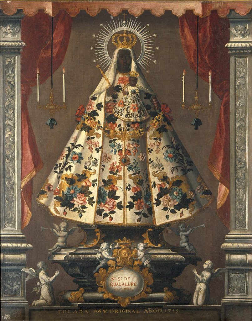 La Virgen negra de Guadalupe