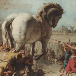 Sugestivas investigaciones en torno al caballo de Troya