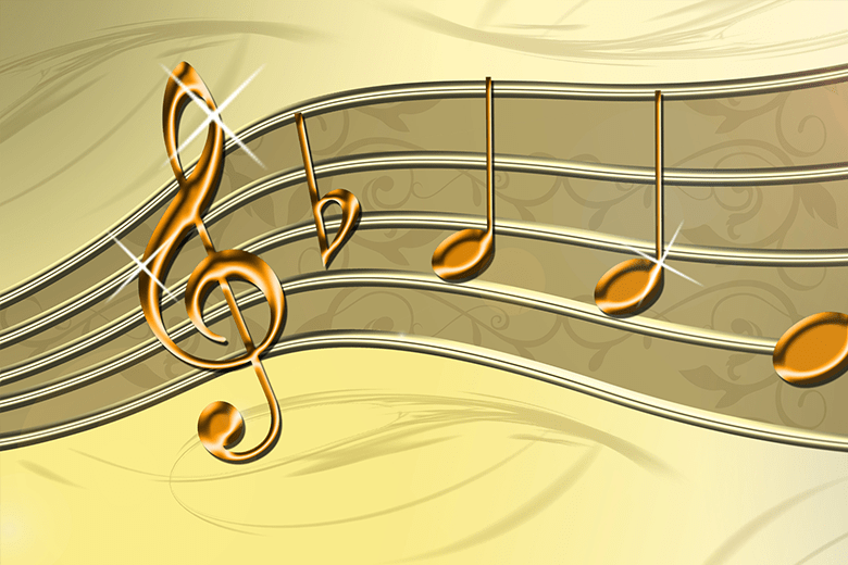 Delia y la música