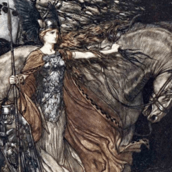 Brunilda, la valquiria predilecta de Wotan