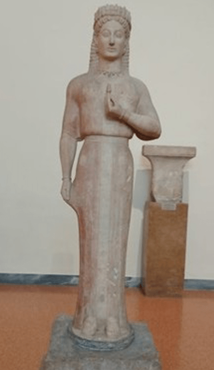 Escultura en la Grecia arcaica