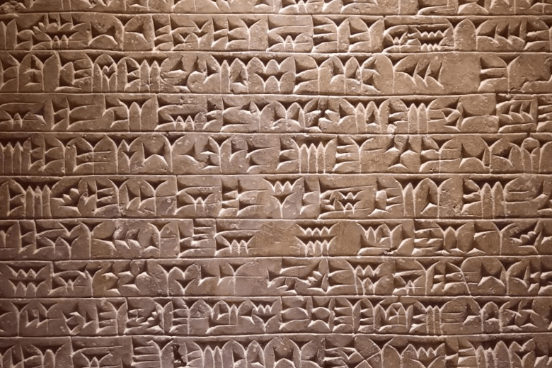 escritura cuneiforma